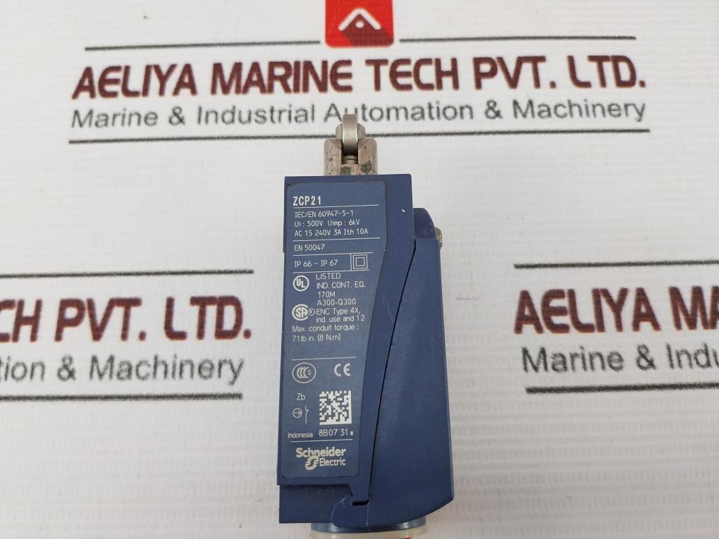 Telemecanique Zcp21 Limit Switch Ip66/67 500V