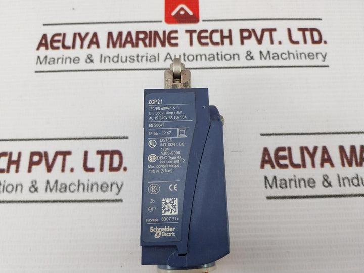 Telemecanique Zcp21 Limit Switch Ip66/67 500V