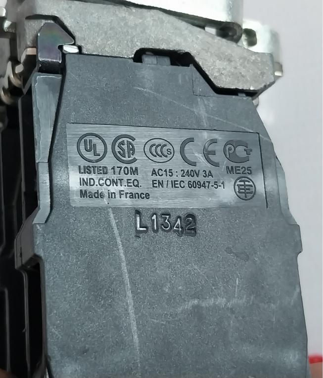 Telemecanique Zd-pa203 Contact Block