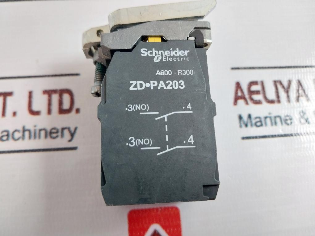 Telemecanique Zd-pa203 Contact Block