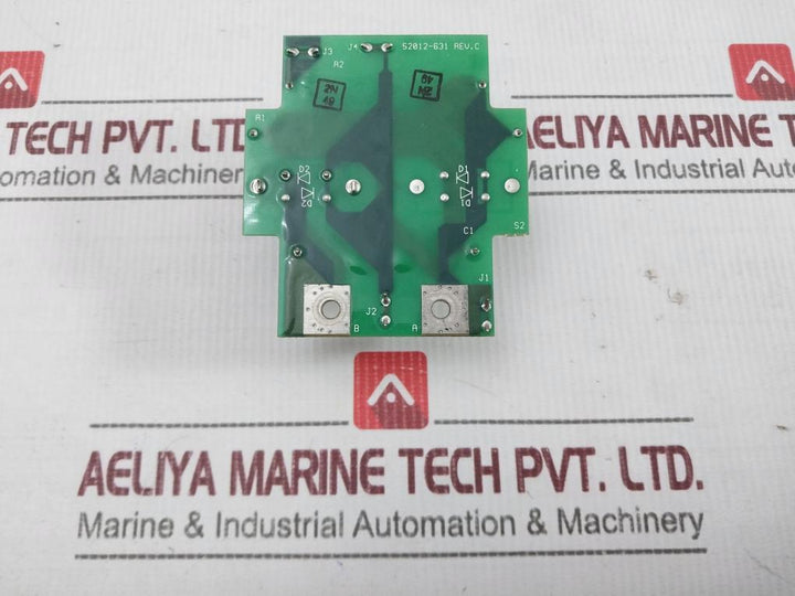 Telemecanique 52012-630 Power Control Board Rev.C 52012-631