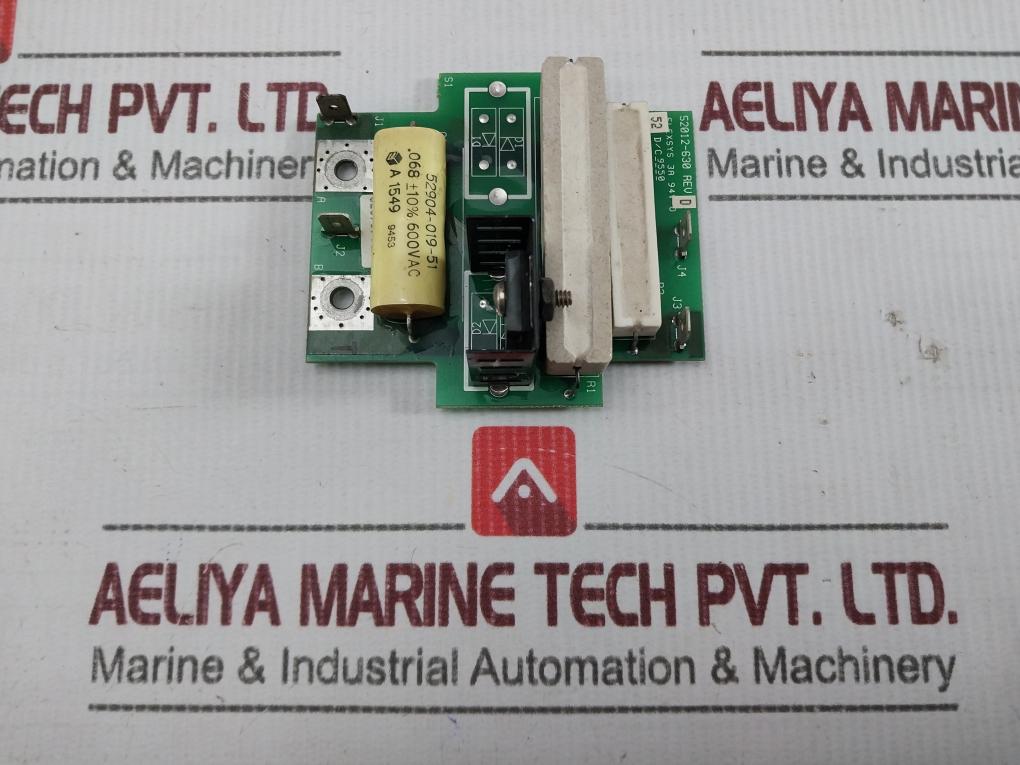 Telemecanique 52012-630 Power Control Board Rev.C 52012-631