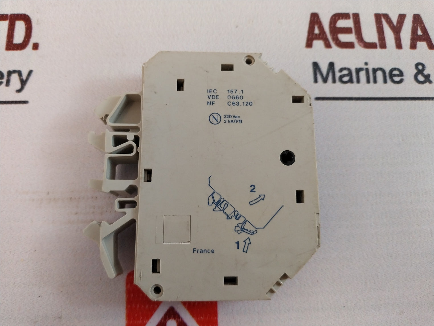 Telemecanique Gb2-cd08 Thermal Magnetic Circuit Protector 3A 250V