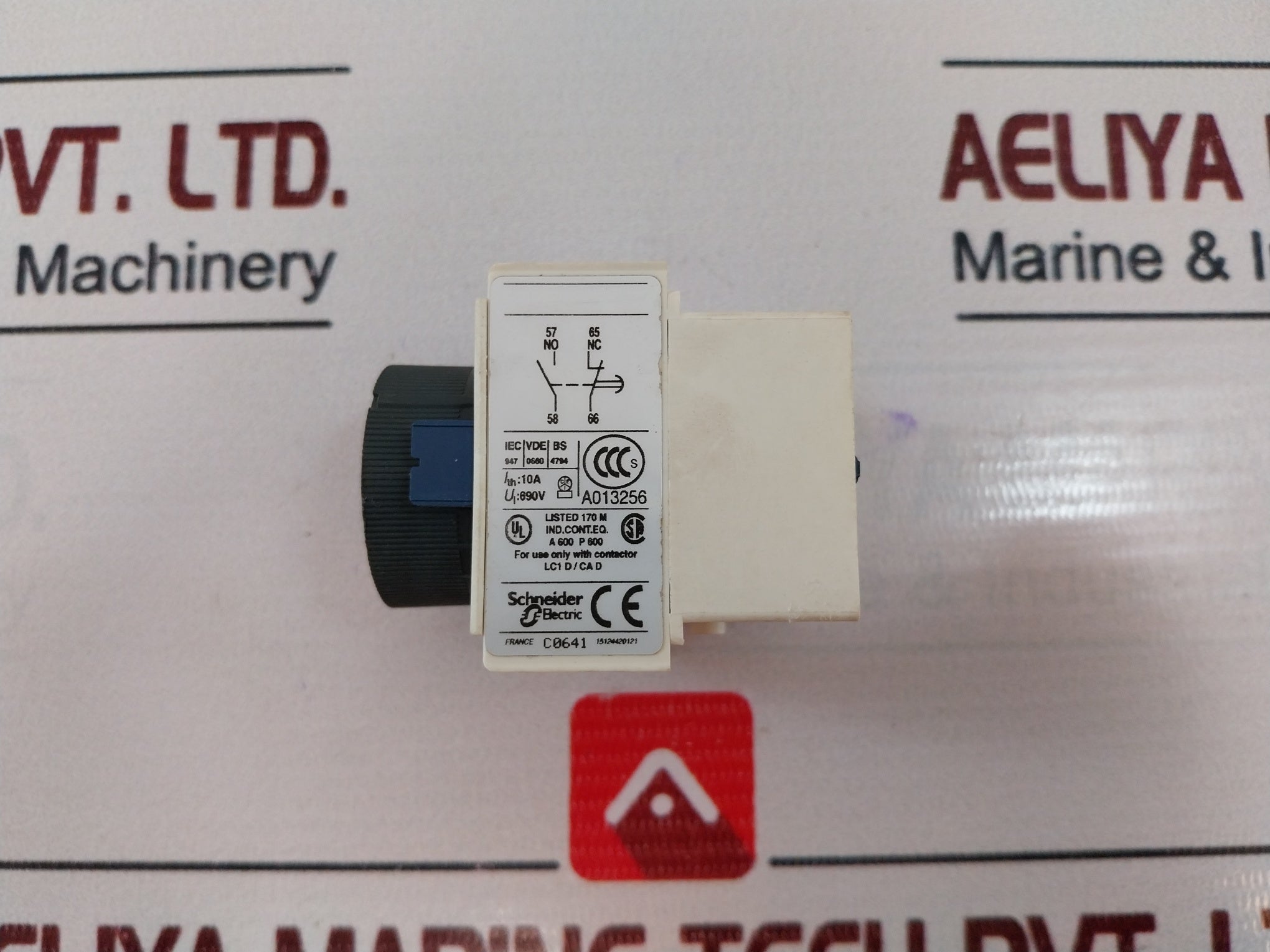 Telemecanique La3Dr2 Time Delay Block 690V 10A