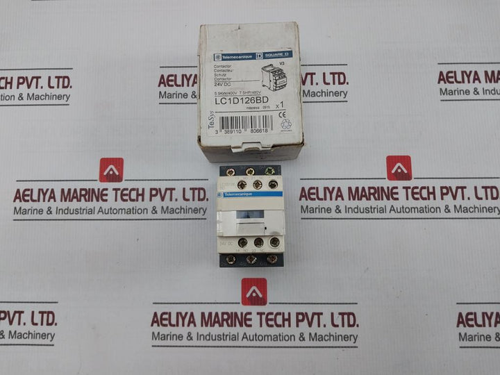Telemecanique Lc1D126Bd 3 Pole Electromagnetic Contactor 690V