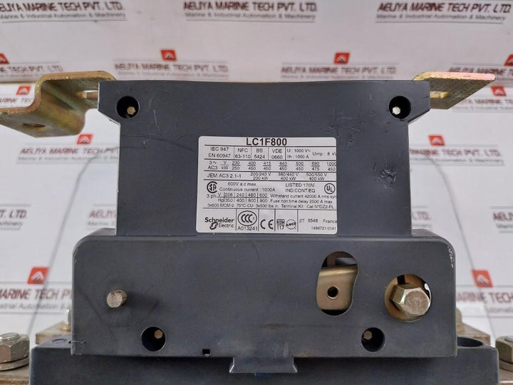 Telemecanique Lc1F800 3-phase Contactor 1000V Ac 1000A 8 Kv