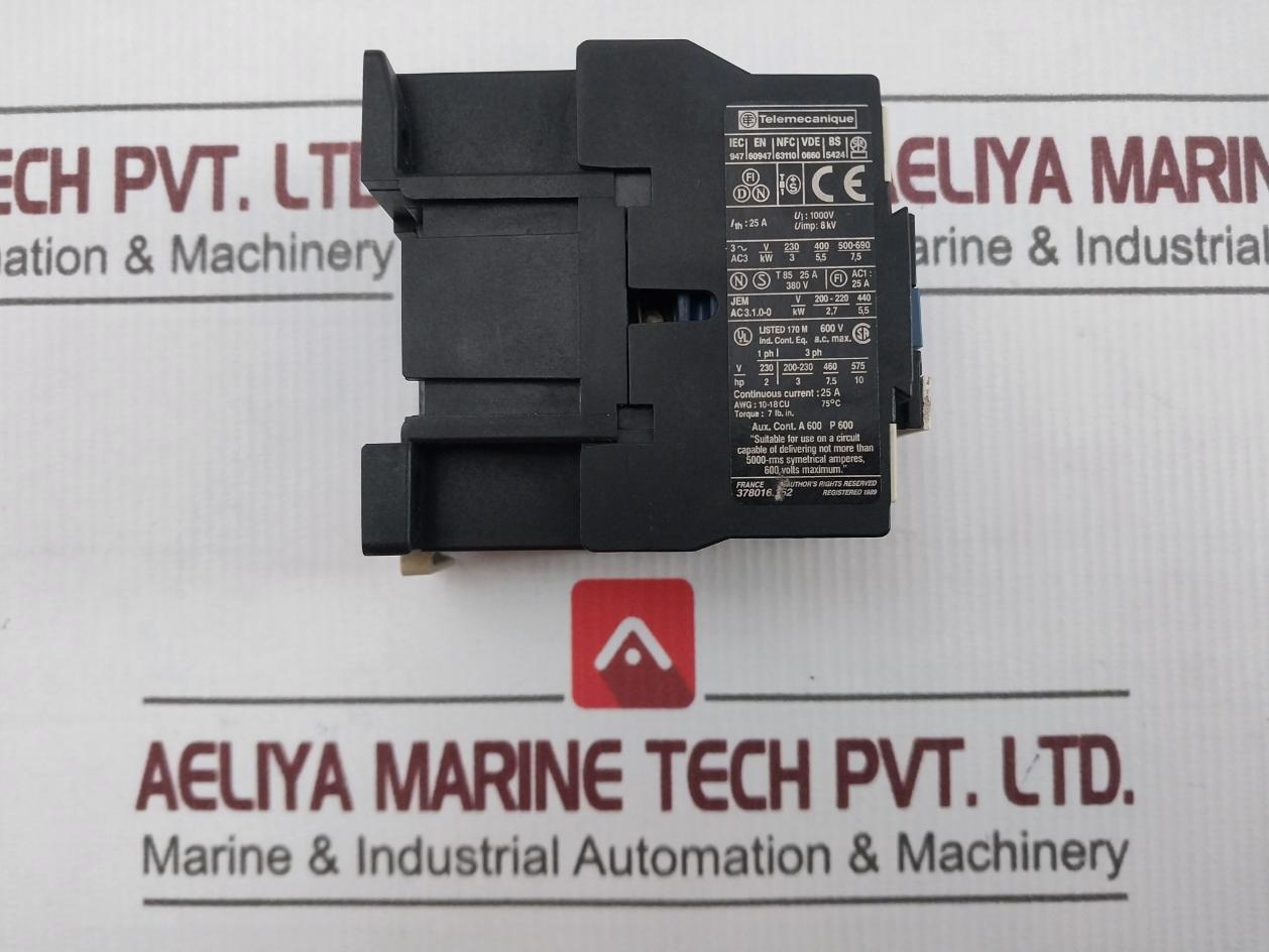 Telemecanique Lc1 D12 10 Contactor.