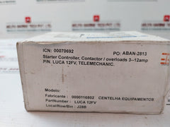Telemecanique Luca12Fu Standard Control Unit 110-240V 3-12A