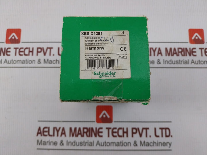 Telemecanique Xes-d1281 Harmony Contact Block 600V Max 10A