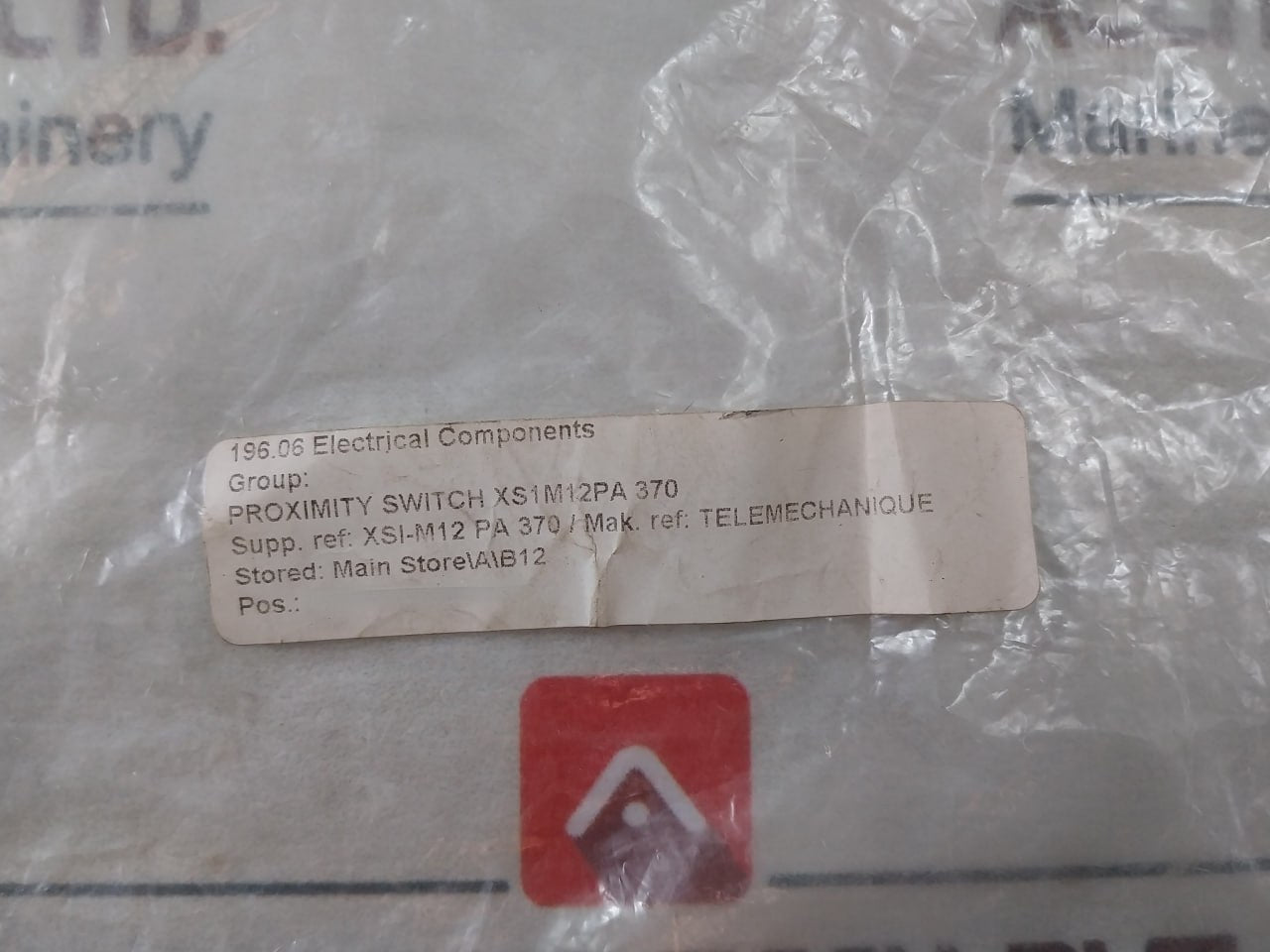 Telemecanique Xs1M12Pa370 Inductive Proximity Sensor Switch 200Ma