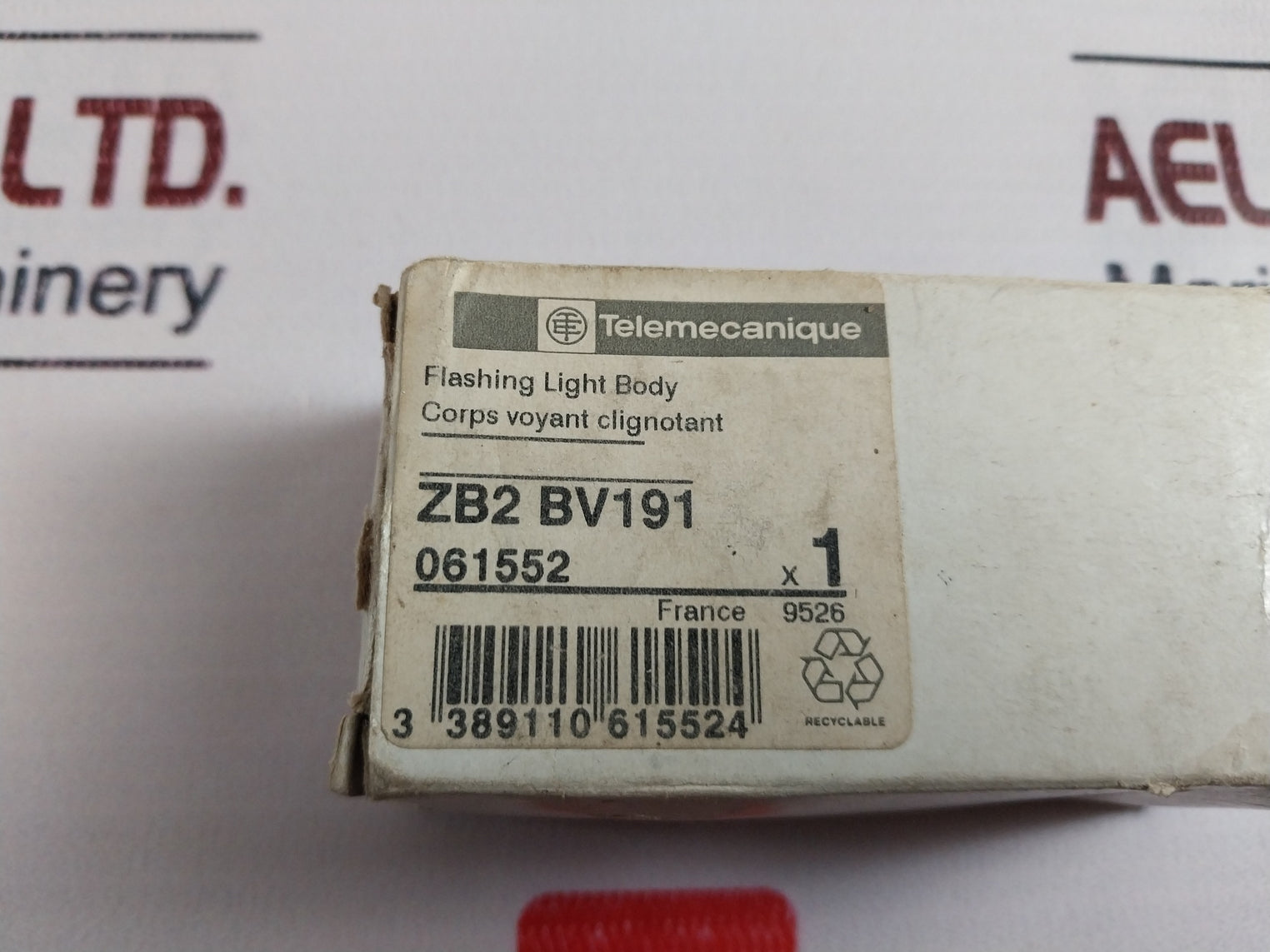 Telemecanique Z..-bv191 Flashing Light Body Ba9S 24V