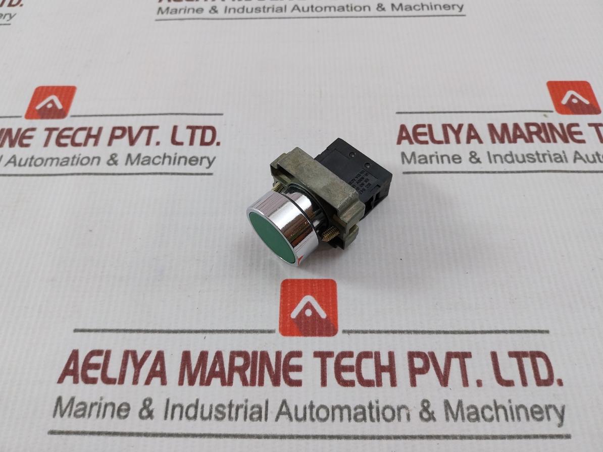 Telemecanique Zb2-be101 Contact Block W/ Push Button Switch