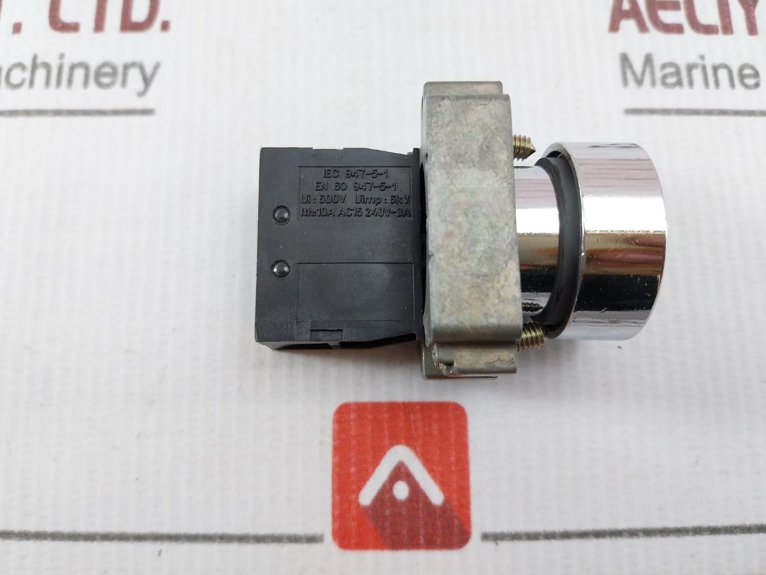 Telemecanique Zb2-be101 Contact Block W/ Push Button Switch
