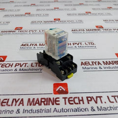 Telemecanique/schneider Electric Rxn 41g12 Bd Miniature Relay With Base