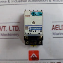 Telemecanique/schneider Electric Rxn 41g12 Bd Miniature Relay With Base