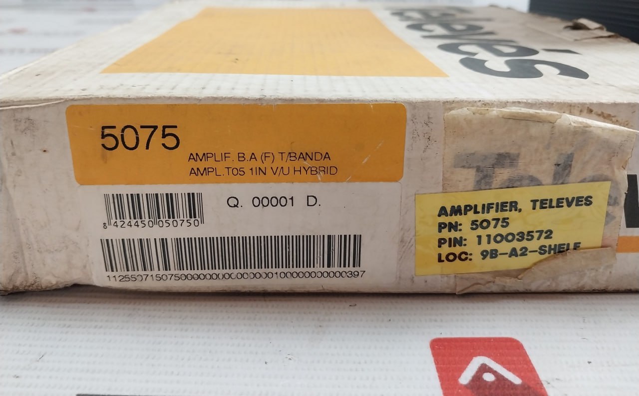 Televes 5075 Multiband Amplifier 47-862Mhz 15V 0.8A