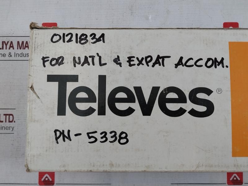 Televes 5338 High-power Broadband Amplifier Dtkom 11006114 196-264V 50/60Hz 16W