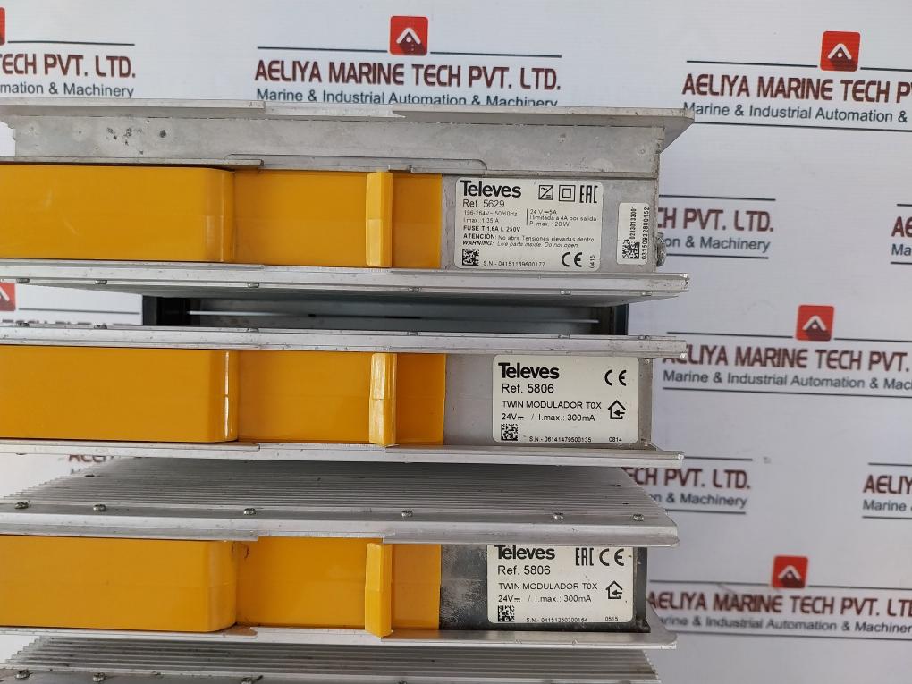 Televes Upsu120 Twin Modulador T0X 196-264V~50/60Hz