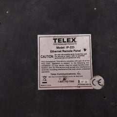 Telex Ip-223 Ethernet Remote Panel