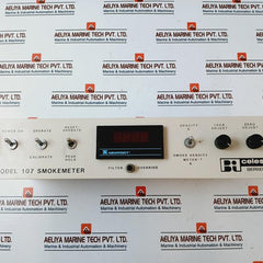 Telonic Berkeley Model 107 Smokemeter Diesel Exhaust Control Panel