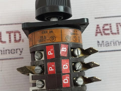 Telux M10 Cee 24 Rotary Cam Switch 16A 380V~