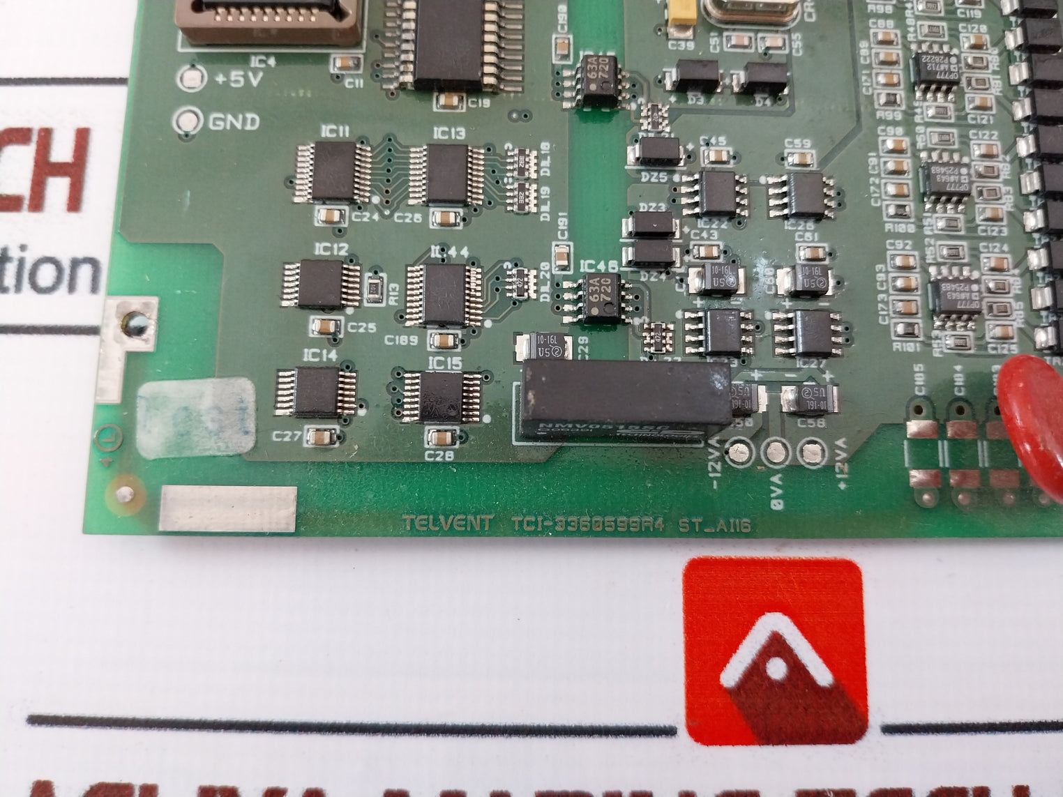 Telvent Tci-3360599R4 Printed Circuit Board 0318200000B0