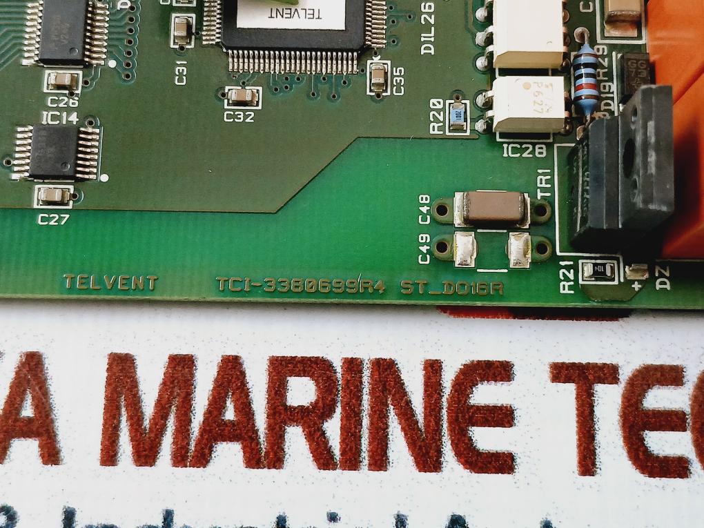 Telvent TCI-3380699R4 Printed Circuit Board 94V