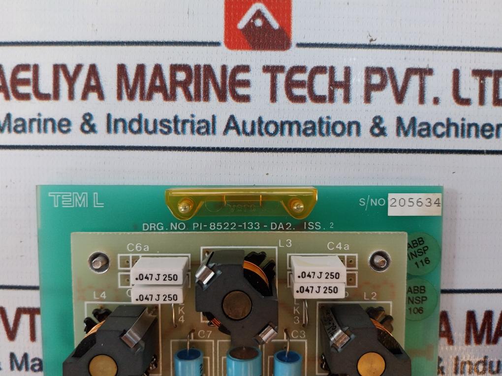 Tem L Pi-8522-133-da2 Printed Circuit Board