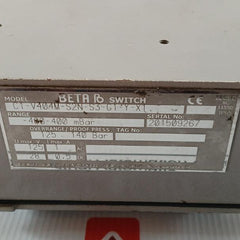 Temp/Pressure Switch C1-v404M-s2N-s3-g1-y-x1 Beta