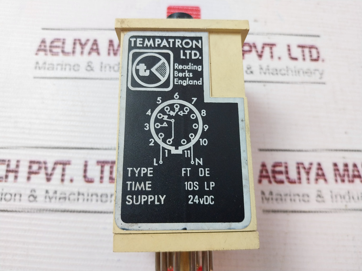 Tempatron Ft De 0.3-10 Seconds Timer 10S Lp, 24Vdc