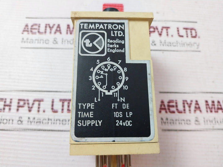 Tempatron Ft De 0.3-10 Seconds Timer 10S Lp, 24Vdc