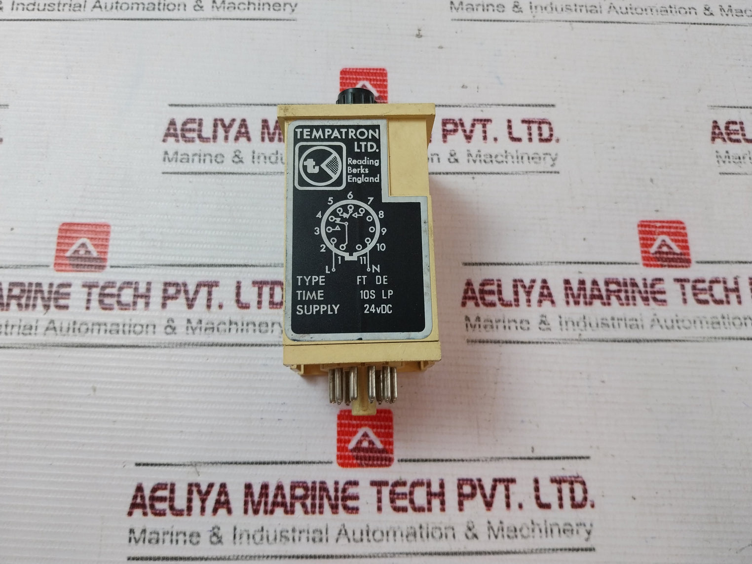 Tempatron Ft De 0.3-10 Seconds Timer 10S Lp, 24Vdc