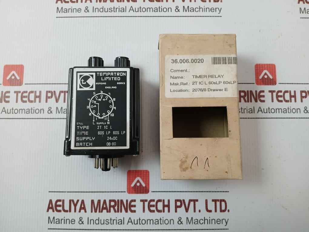 Tempatron Time Relay 24Vdc 2T 1C L