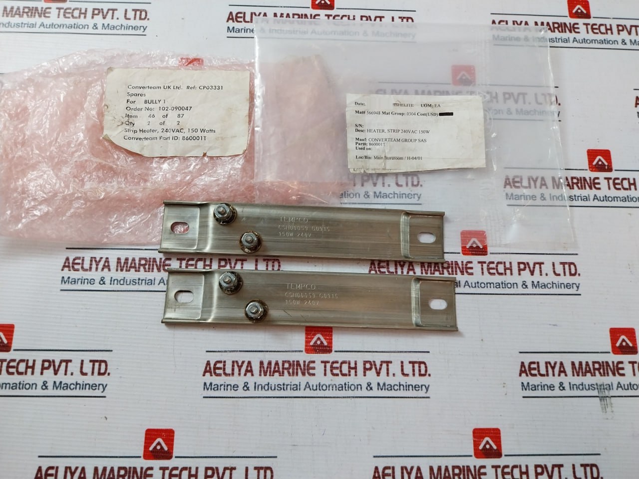 Tempco Csh00059 Strip Heater 860001T