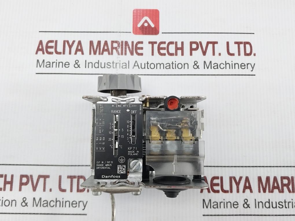 Temperature-Switch-220vdc-2-Meter-By-Danfoss-Kp71-9