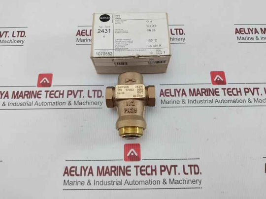 Temperature Control Valve Pn25 Samson 2431K