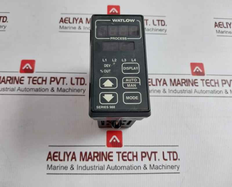 Temperature Controller 100-240 V- (Vac) 50/60Hz 16Va Max Watlow 988B-12Ca-aarr