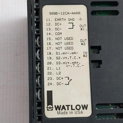 Temperature Controller 100-240 V- (Vac) 50/60Hz 16Va Max Watlow 988B-12Ca-aarr