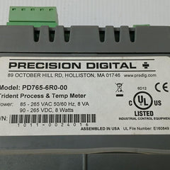 Temperature Digital Panel Meter Pd765-6R0-00 Precision Digital 50/60 Hz