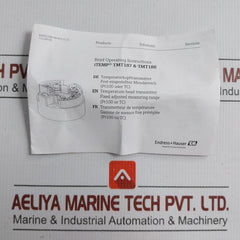 Temperature Head Transmitter Tmt187-a31Fia Endress+Hauser Input-8-35V