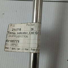 Temperature Indicator 0/60 Gr.C L=300Mm Econosto 0-60°C