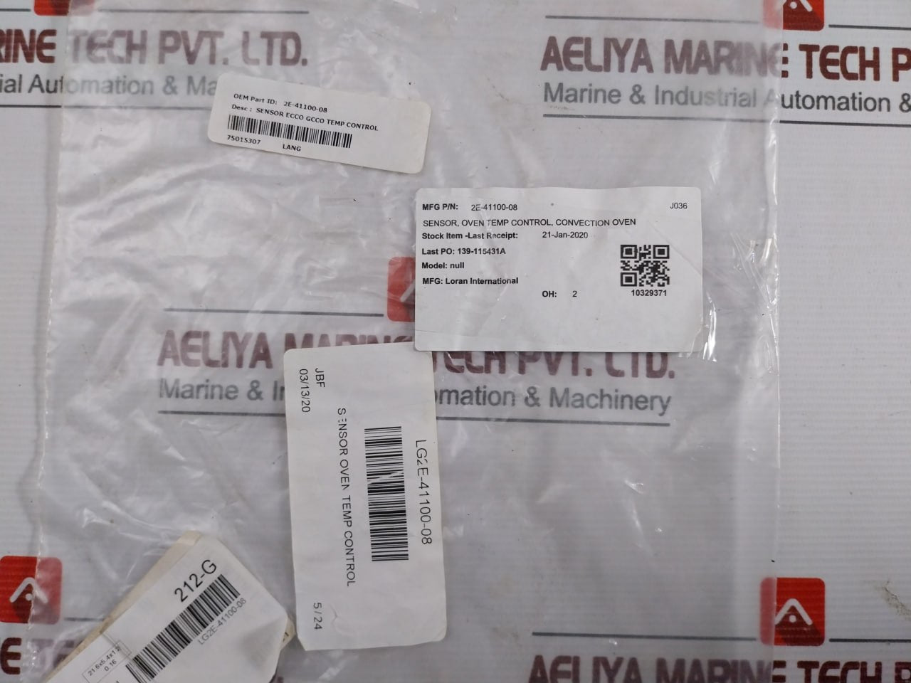 Temperature Probe/Sensor 2E-41100-08 L-405 1 Meter Lang