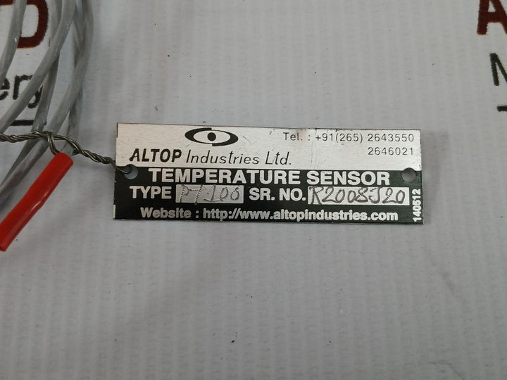 Temperature Sensor Cable Length 2 Meter Pt100 Altop Industries