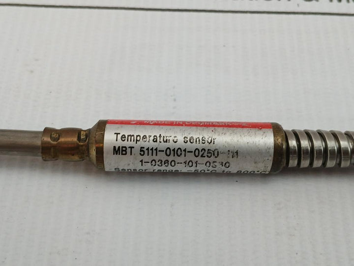 Temperature Sensor Mbt 5111-0101-0250-111 Danfoss 3.5-meter 50˚C To 800˚C