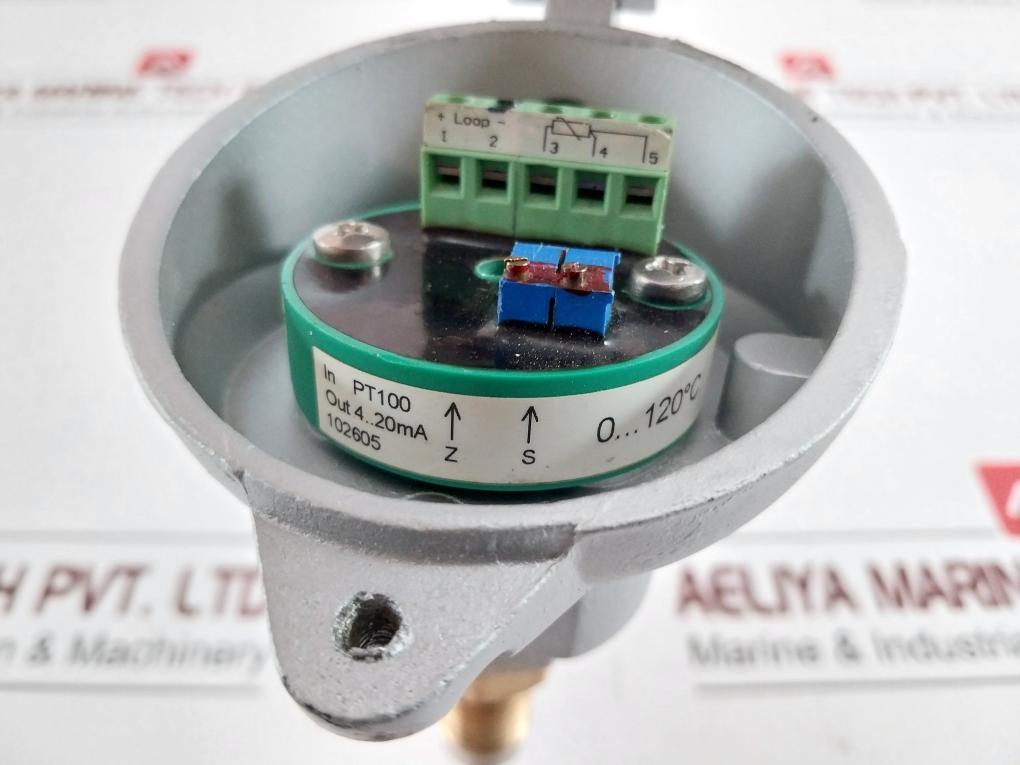 Temperature Sensor Pt100 0...120°C