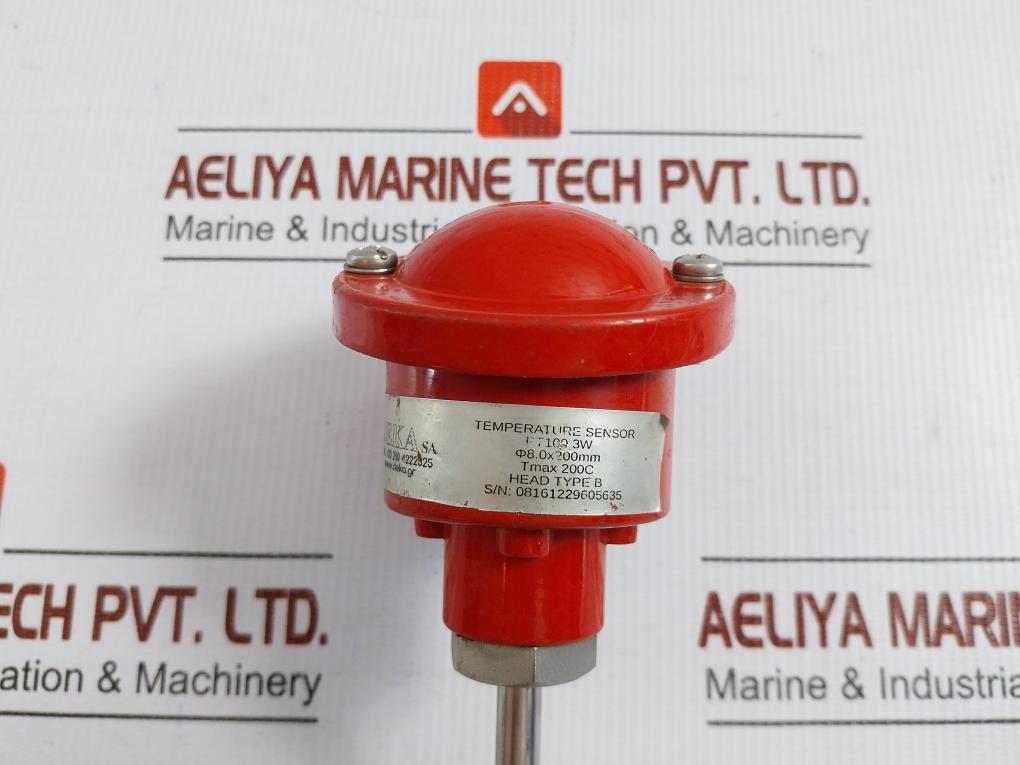 Temperature Sensor Pt100 3W Deka