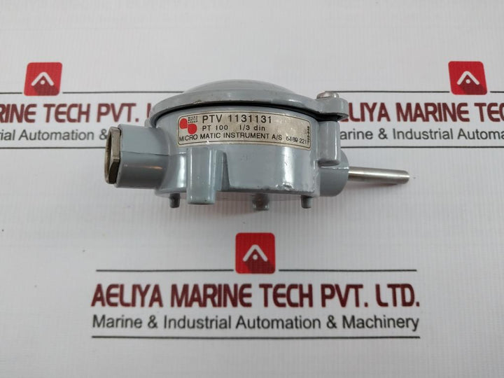 Temperature Sensor Ptv 1131131 Micro Matic Instrument