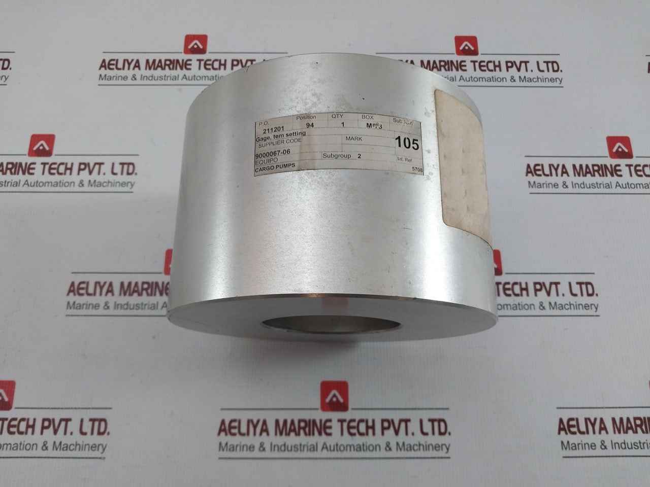 Temperature Setting Gauge For Cargo Pump 9000067-06 Ebara