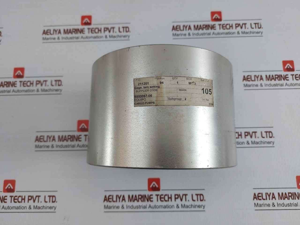 Temperature Setting Gauge For Cargo Pump 9000067-06 Ebara