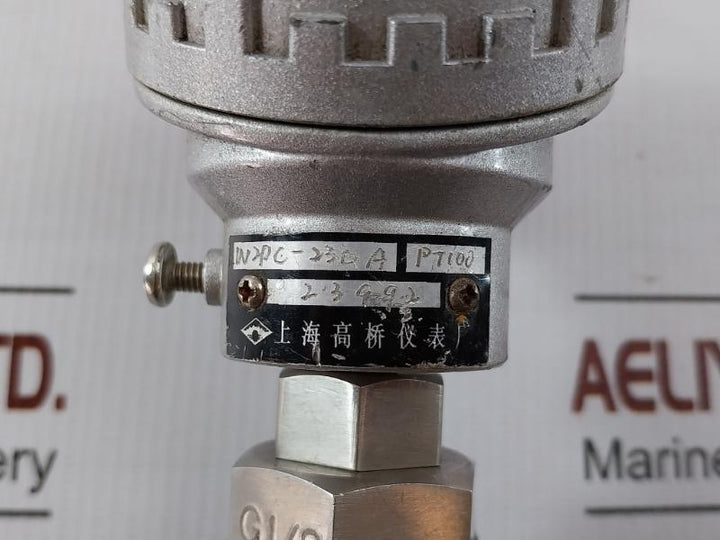 Temperature Transmitter With Thermocouple W2Pc-230 A Shanghai Gaoqiao Instrument
